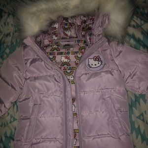 Purple Hello Kitty Jacket! Girls size 18 mos.